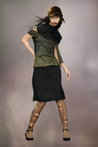 D茅cortiqu茅 lagkjole